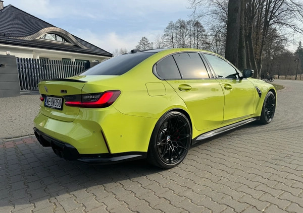 BMW M3 cena 429000 przebieg: 13000, rok produkcji 2023 z Garwolin małe 232